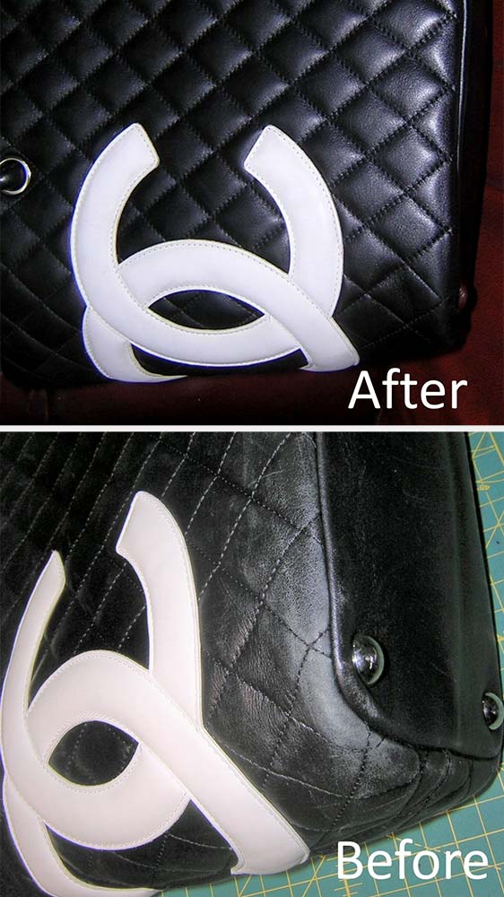 Chanel bag before and - Revived Bag Repair and restoration